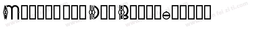 Manifo dcf Dem Boldo字体转换